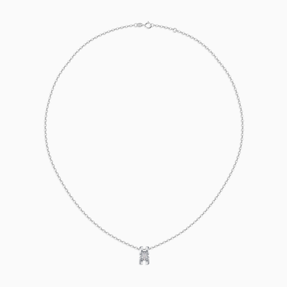 Intertwine Series-Frosted Gold Necklace