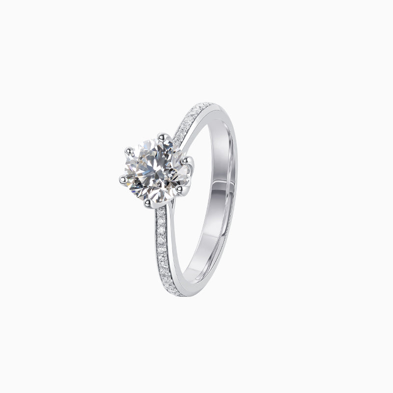Michal's Wedding Series Diamond-set Ring 1ct
