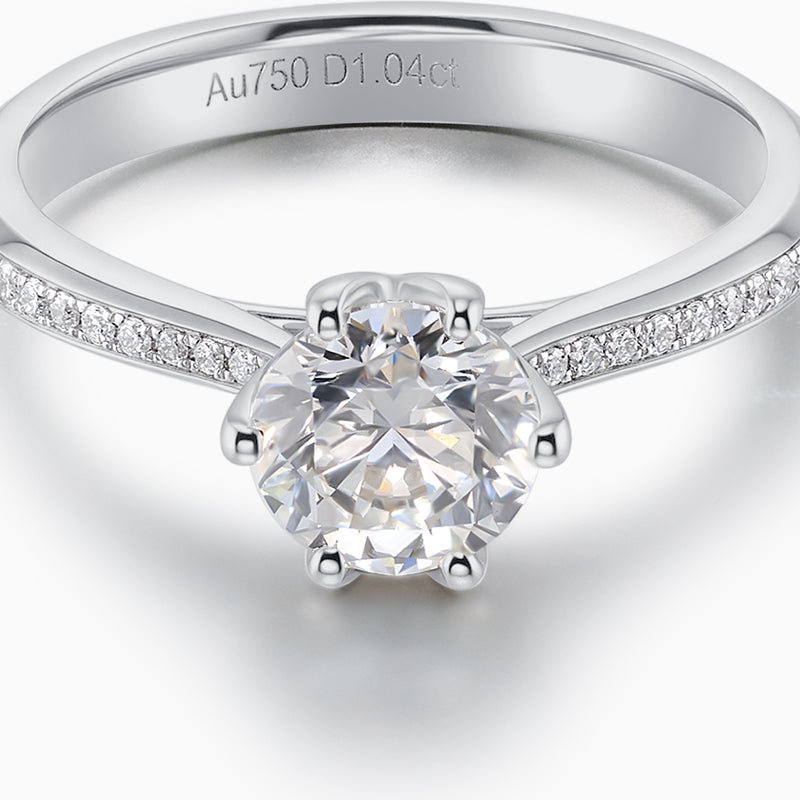 Michal's Wedding Series Diamond-set Ring 1ct